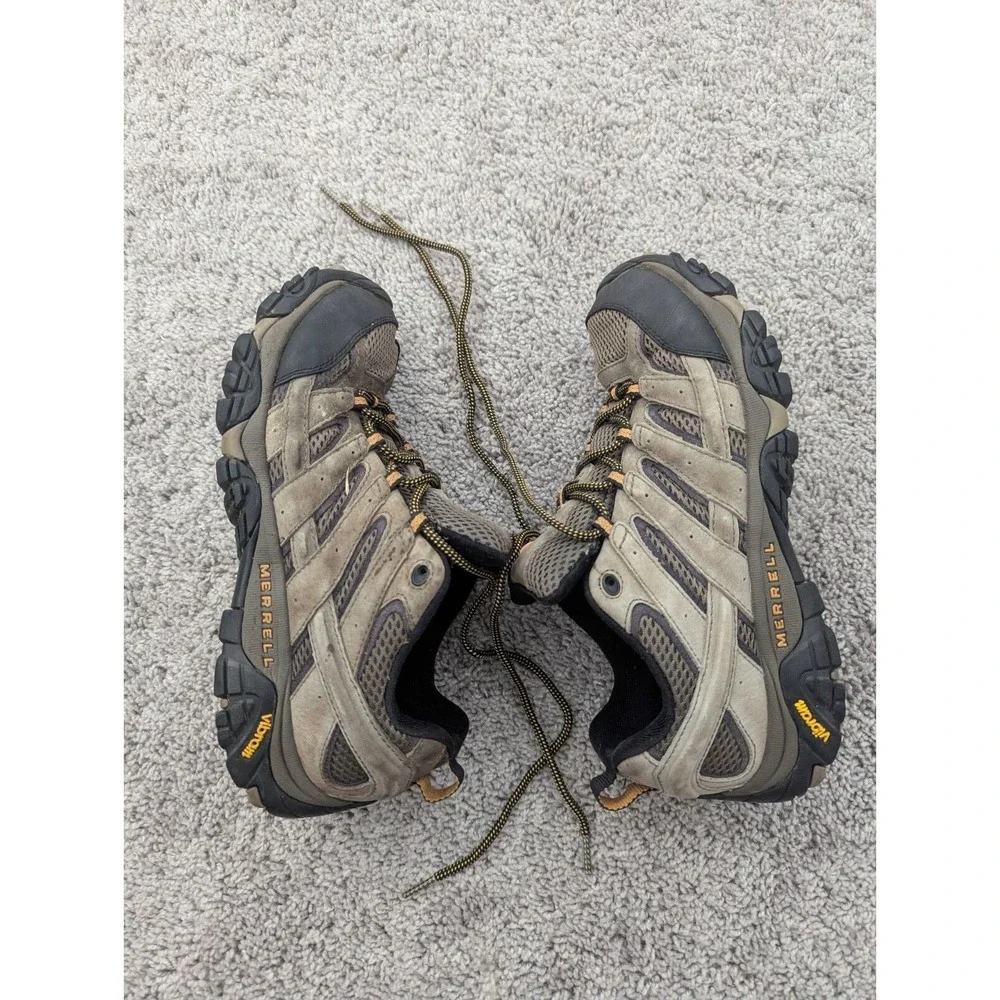 Merrell Moab Vent Hiking Trail Shoes Mens‎ 6 Waterproof Hiking Boots Brown